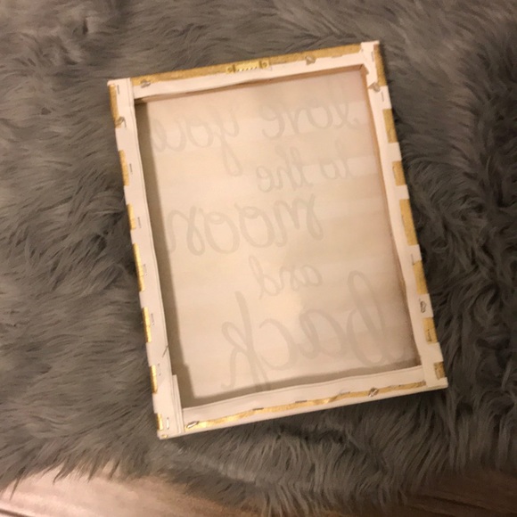 ‘Love You to the Moon and Back’ Sign - Picture 2 of 3